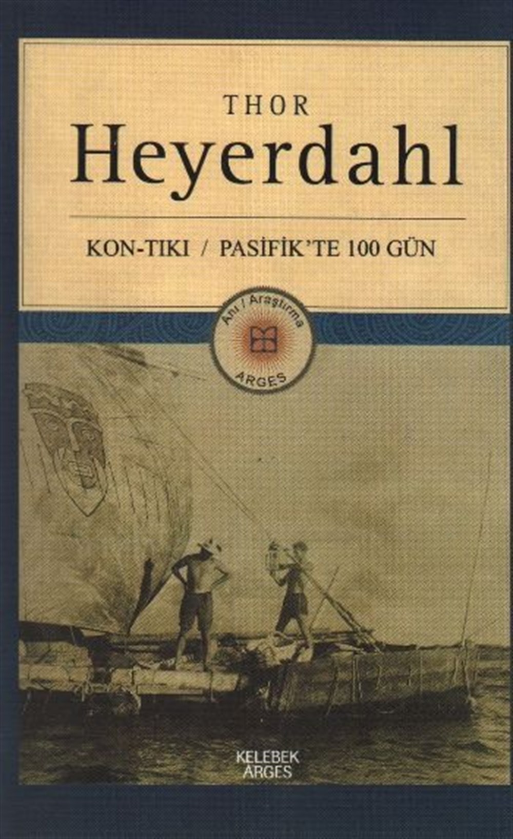 Kon Tıkı Pasifikte 100 Gün Thor Heyerdahl Kelebek Yayınevi