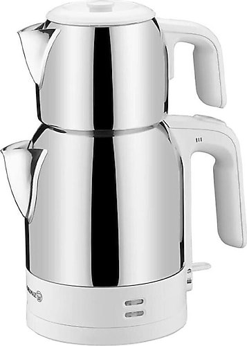 Korkmaz A359-09 1600 W Çay Makinesi Krem