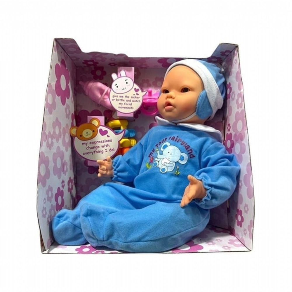Kutulu Fonksiyonlu Oyuncak Bebek 33078