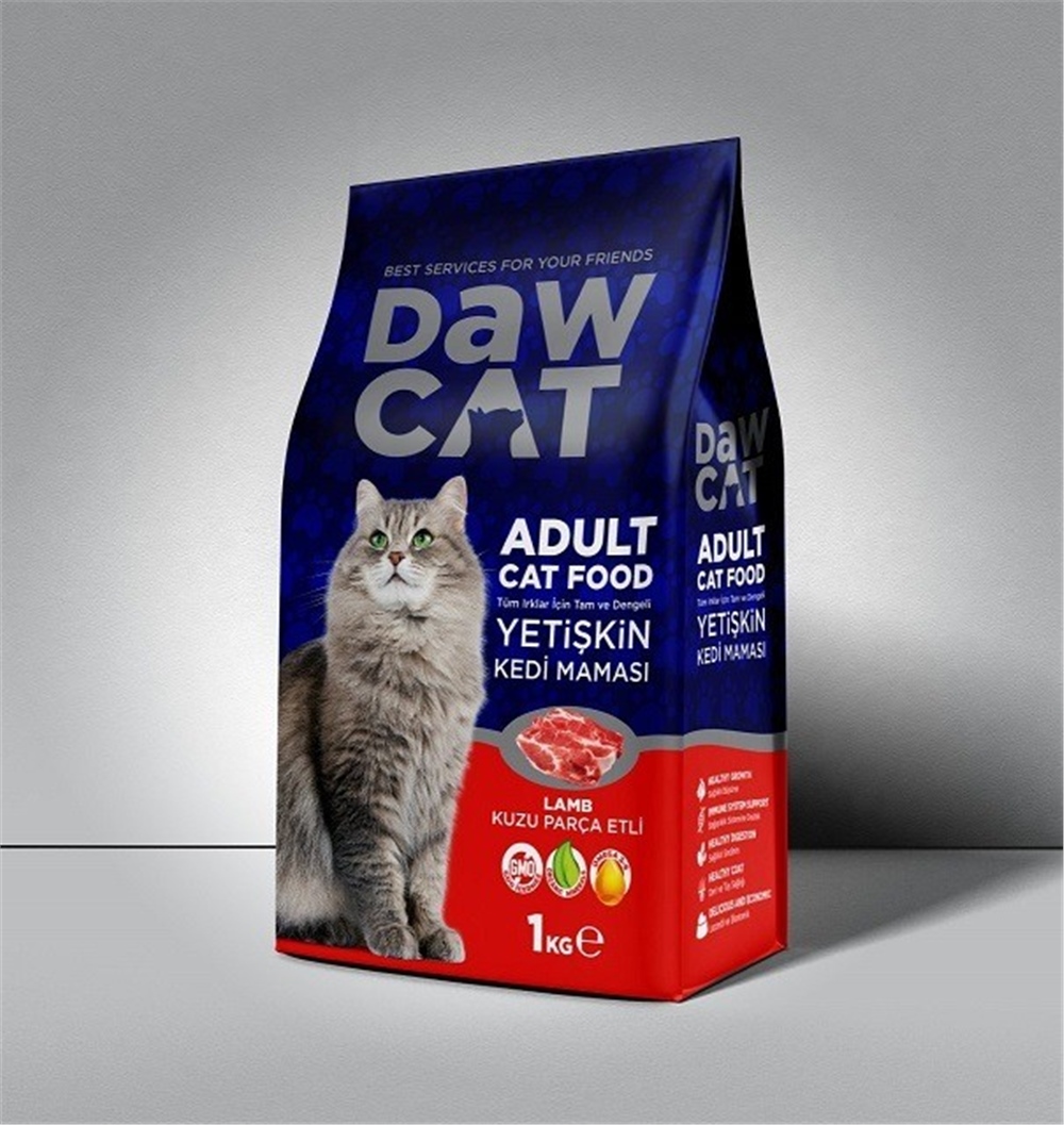 Kuzu Paça Etli Yetişkin Kedi Maması 1 Kg