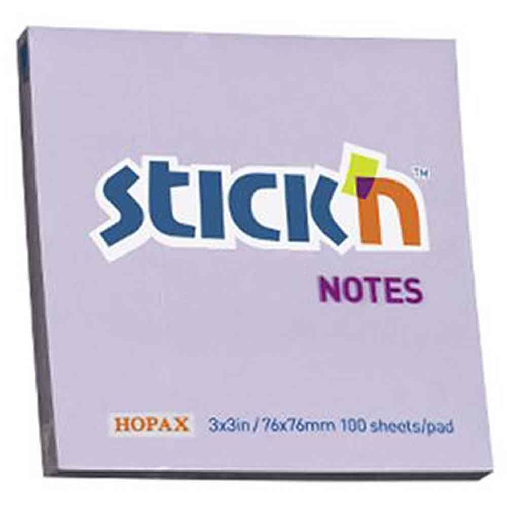 Lila Postit Not