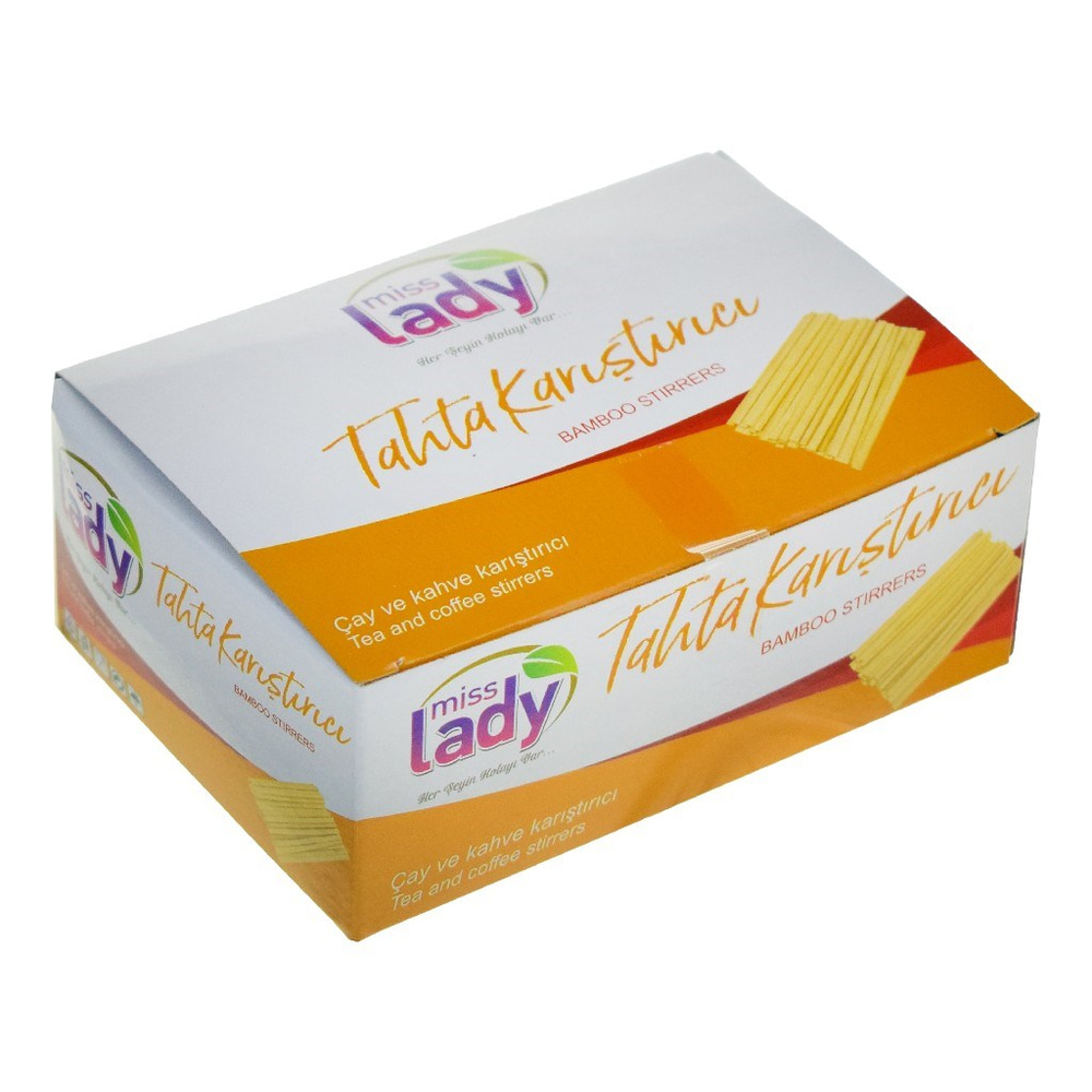 Miss Lady Inno Pack Ahşap Karıştırıcı 1000 Li