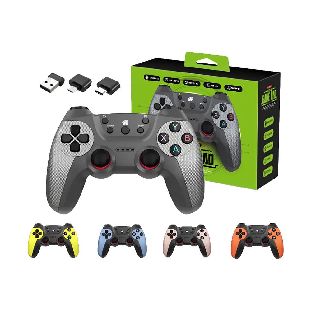 2.4G Kablosuz Gamepad – Android, PC, Smart TV ve Game Stick Uyumlu (USB Alıcılı)