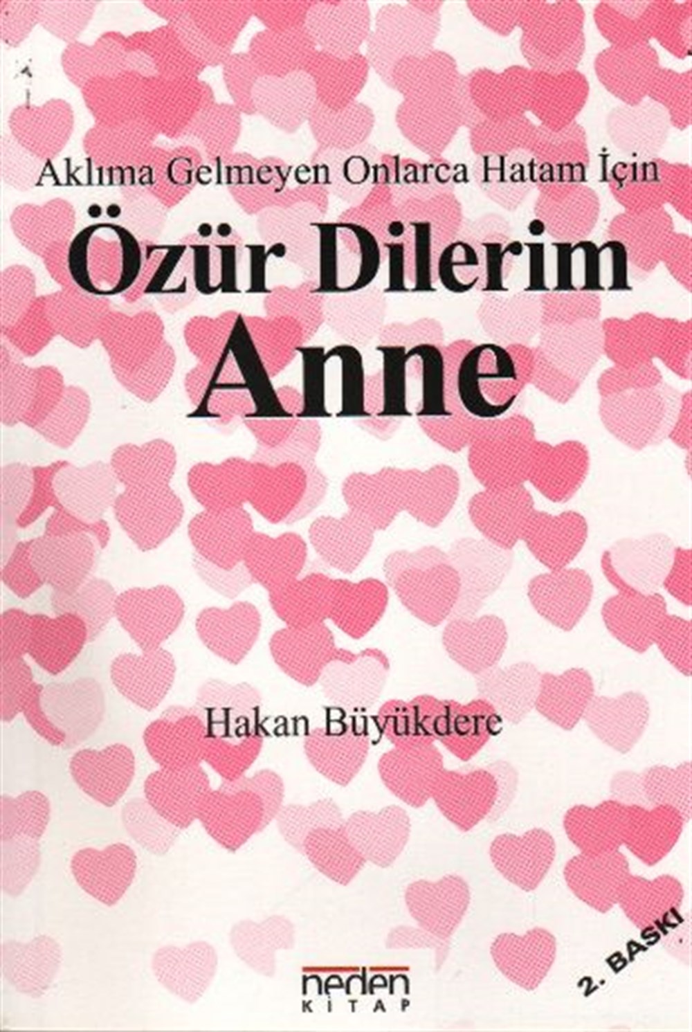 Özür Dilerim Anne Hakan Büyükdere Neden Kitap