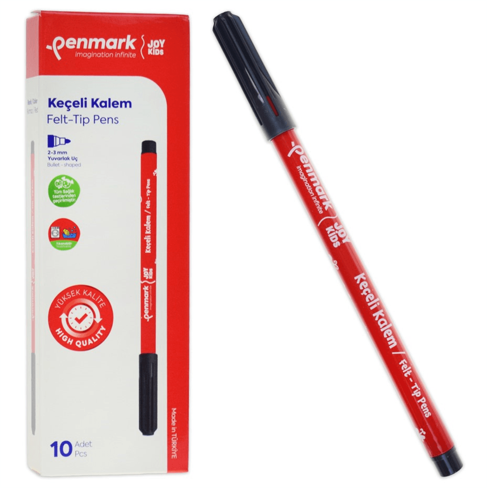 Penmark Süper Yıkanabilir Keçeli Kalem Kırmızı Hs-705-03