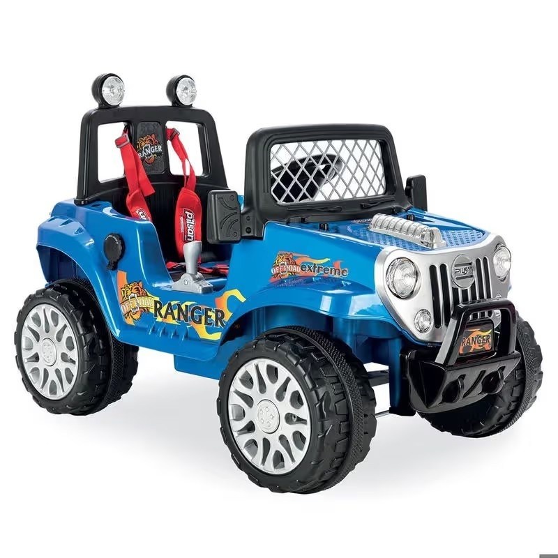 Pilsan Ranger 12V Uzaktan Kumandalı Akülü Araba Metalik Mavi 05-107