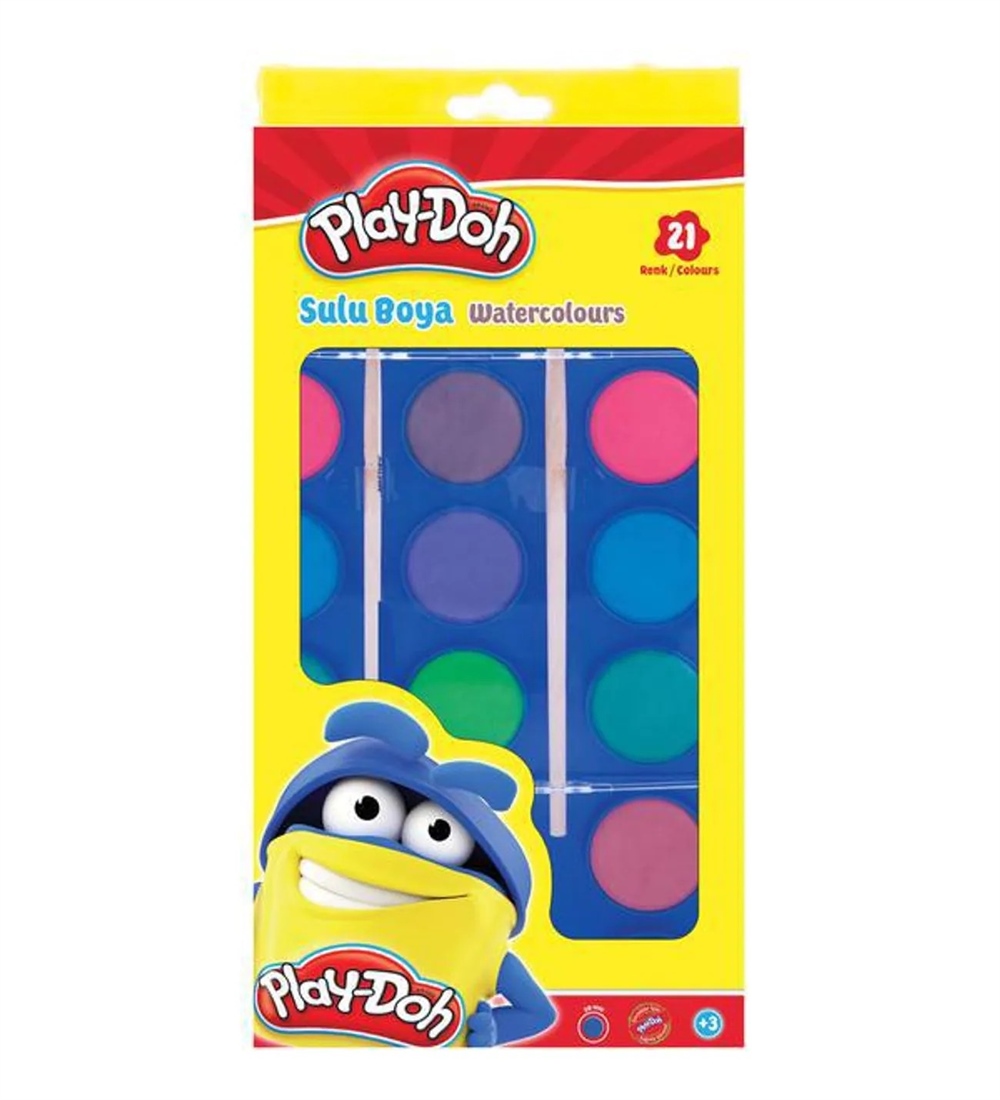 Play-Doh Suluboya 21 Renk Su004