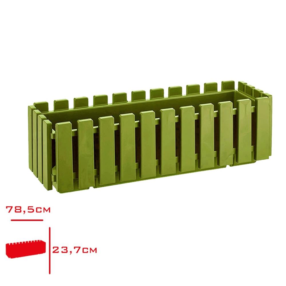 Poliwork Akasya Balkon Çit Y.Yeşil 80