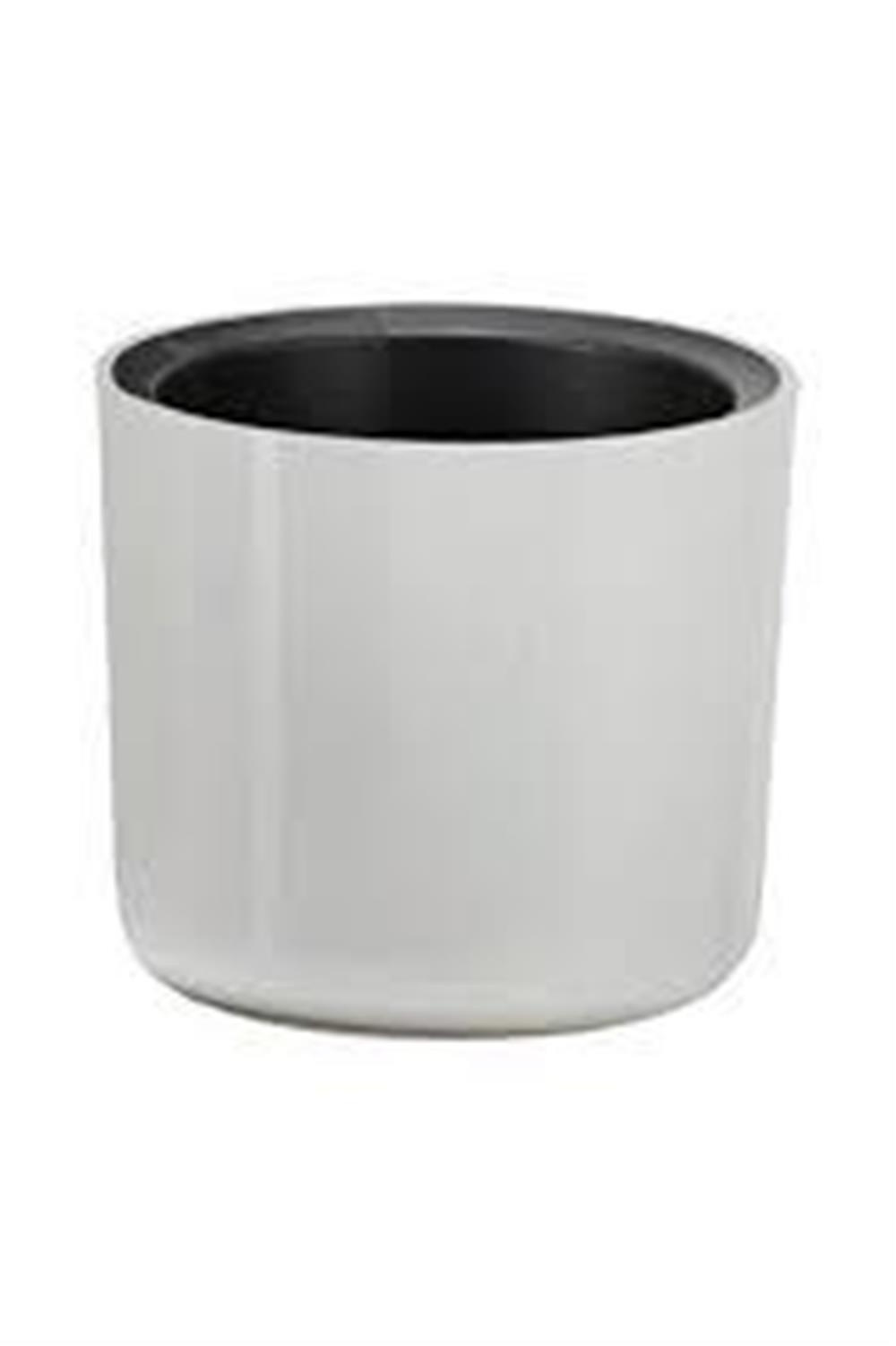 Poliwork Mimoza Saksı Beyaz 11cm