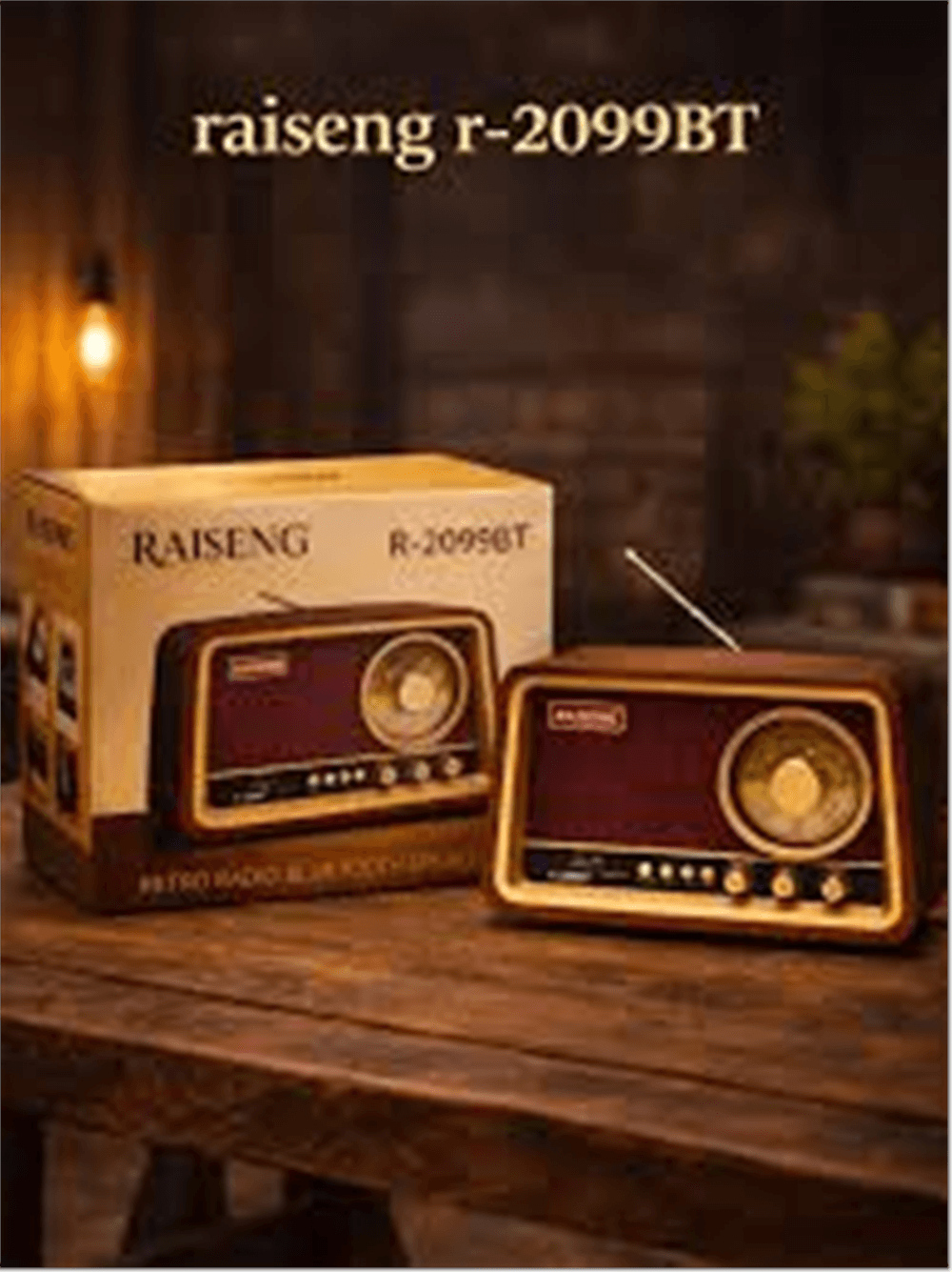 Raiseng Radyo Usb Bluetooth R-2099bt
