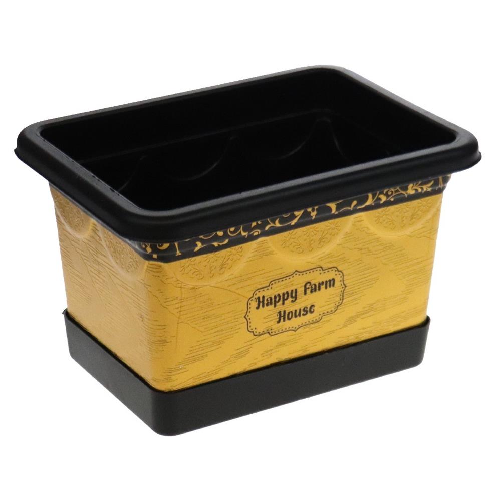 Rubylife Gold-Silver Balkon Saksı No:0 Rl311