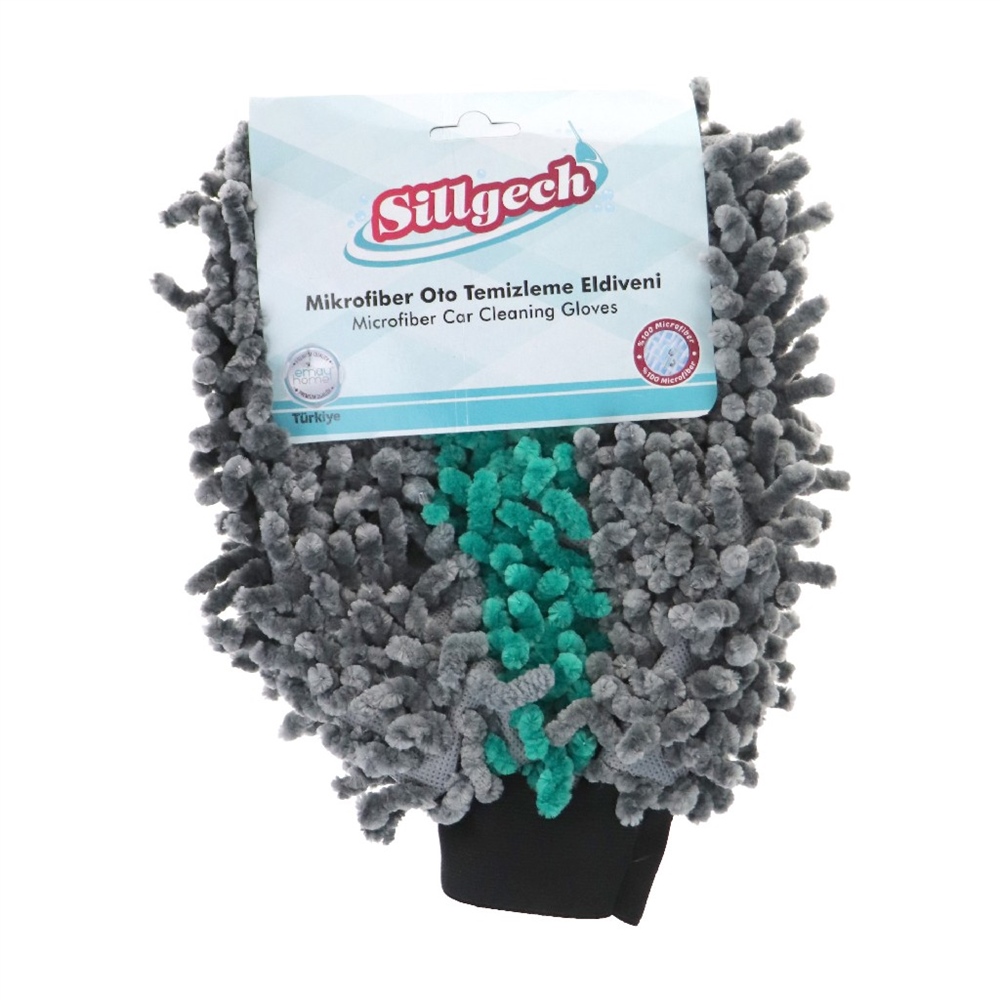 Sillgech Mikrofiber Oto Temzizlik Eldiveni Eh-323