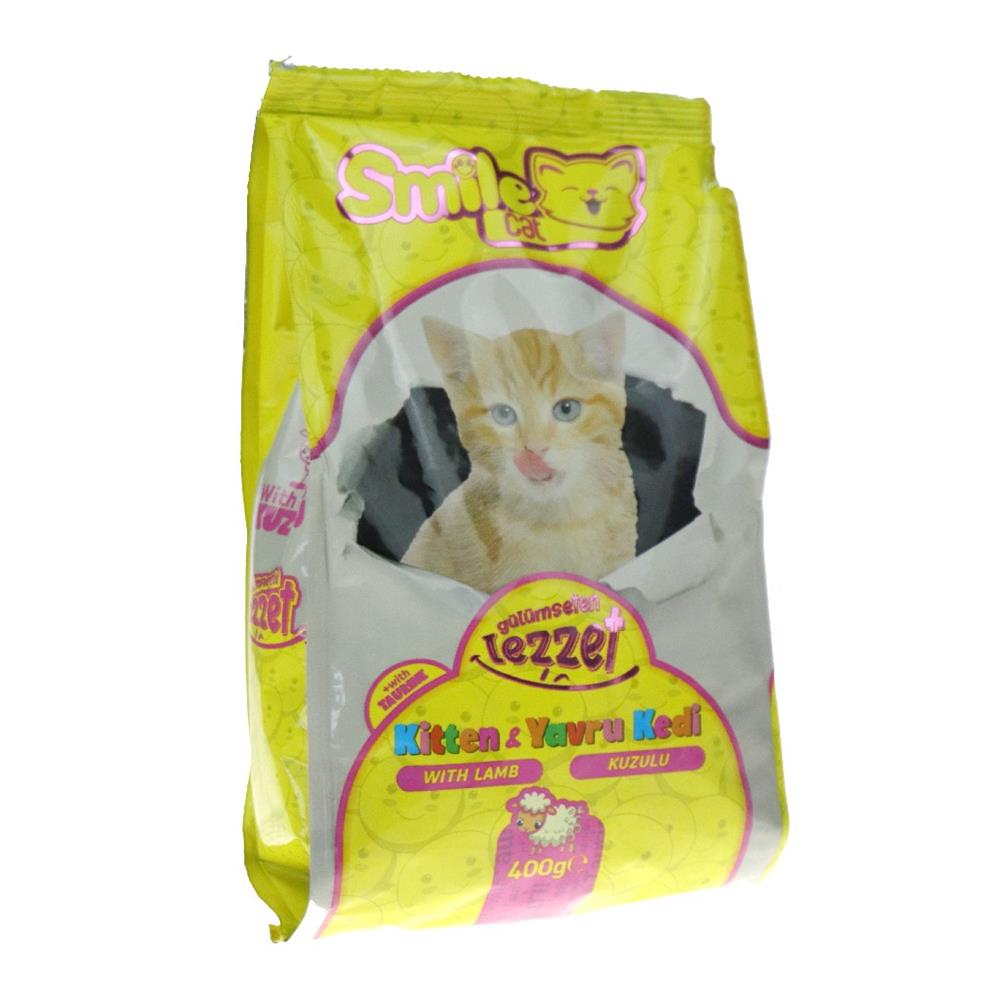 Smile Cat Kedi Yavru Kuzulu 400 Gr Mama