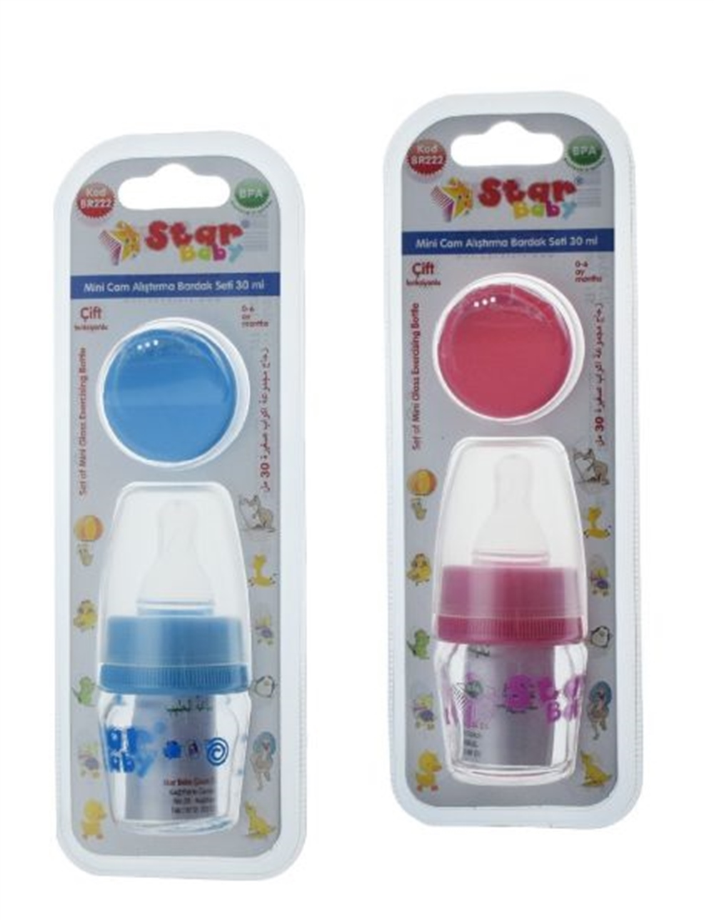 Star Cam Alıştırma Bardak Seti 30 Ml Br222
