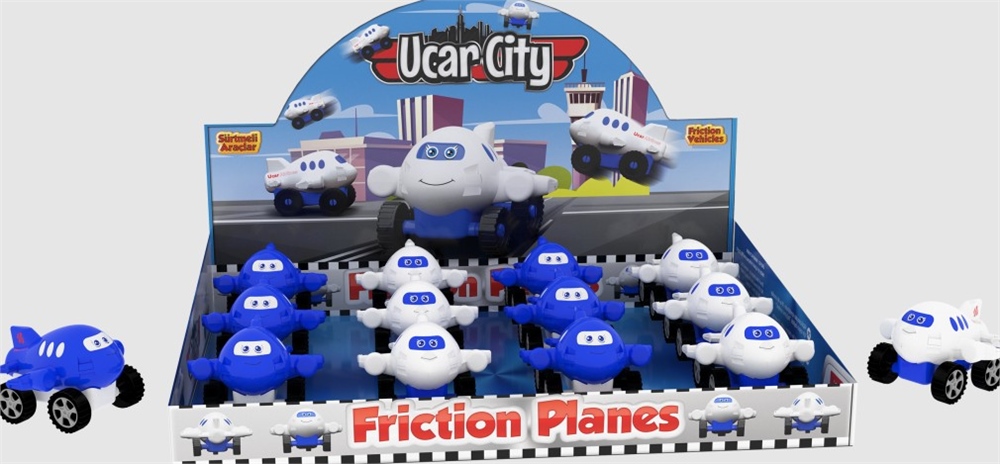 Uçar City Sürtmeli Uçak