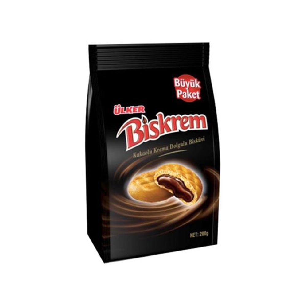 Ülker Büyük Boy Kakaolu Biskrem 200gr
