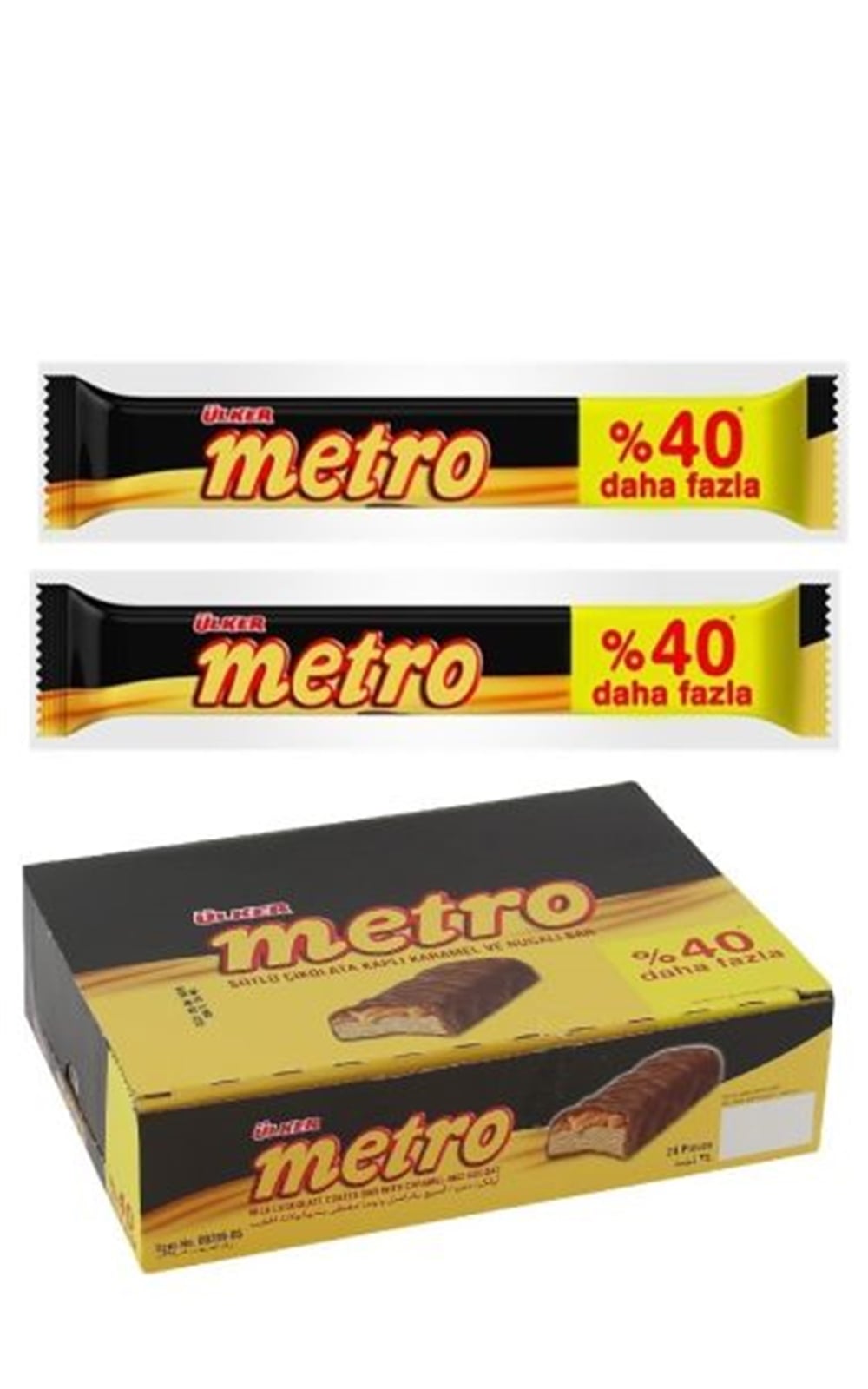 Ülker Metro Büyük Boy %40 50,4 Gr