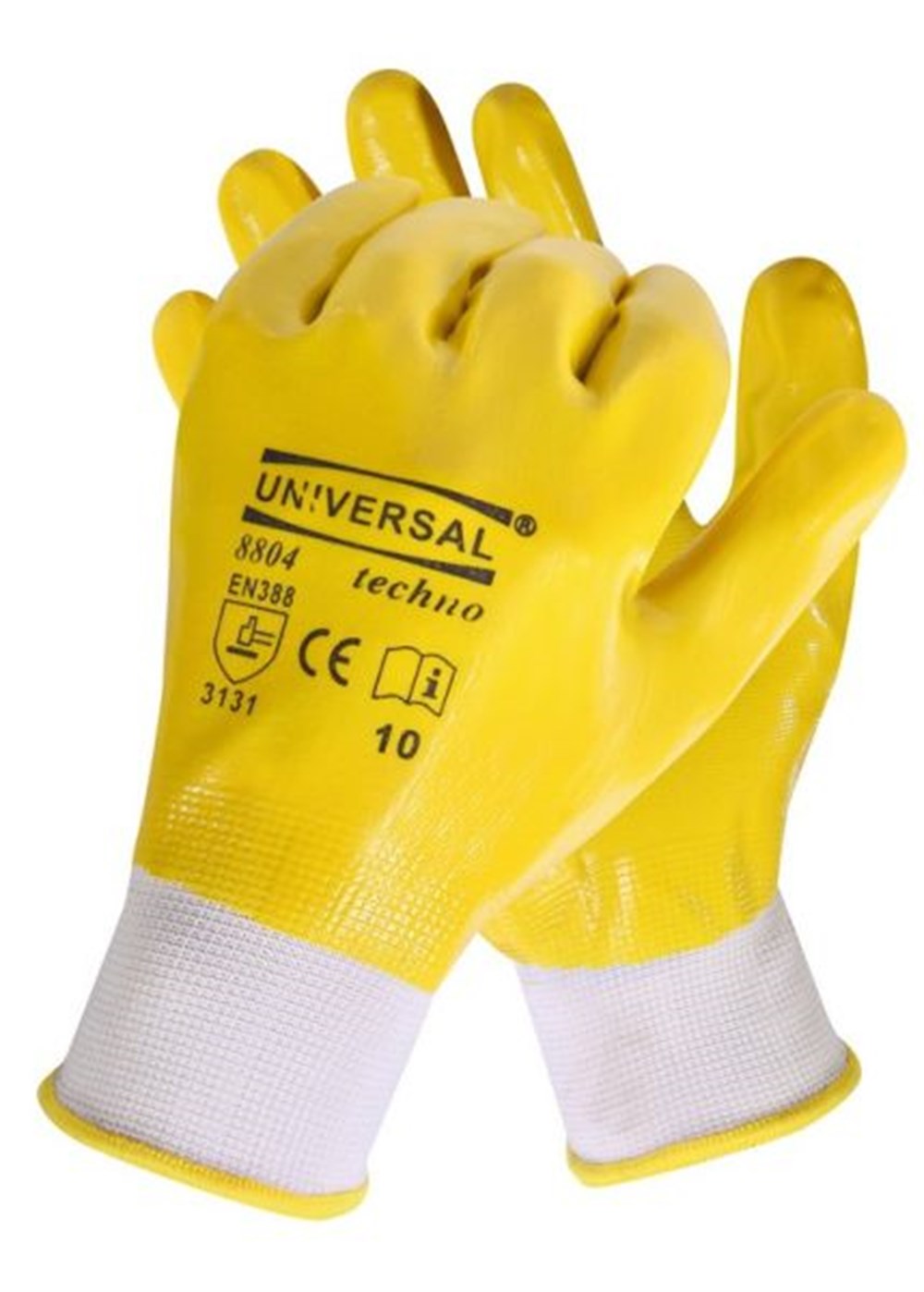 Universal Eldiven Techno No:10 Sarı