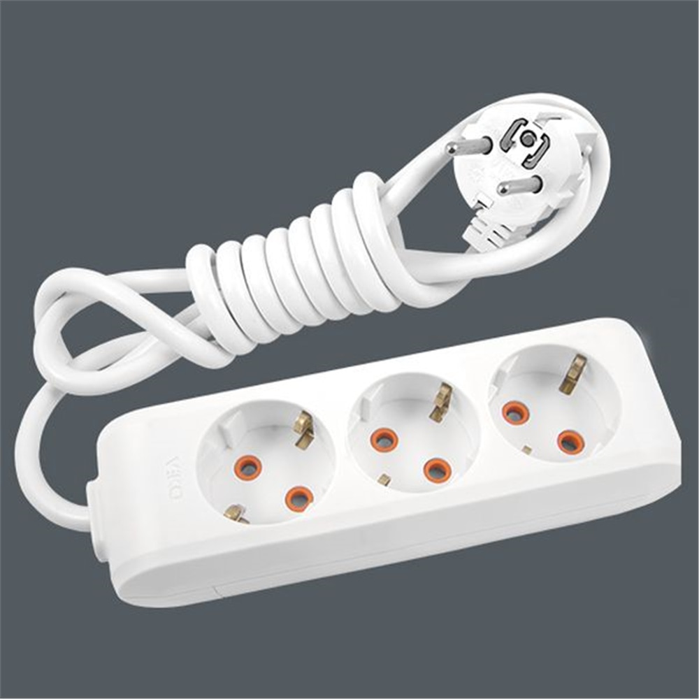 Viko 3 Lü 3 Mt Topraklı Priz Çocuk Koruma 90113303