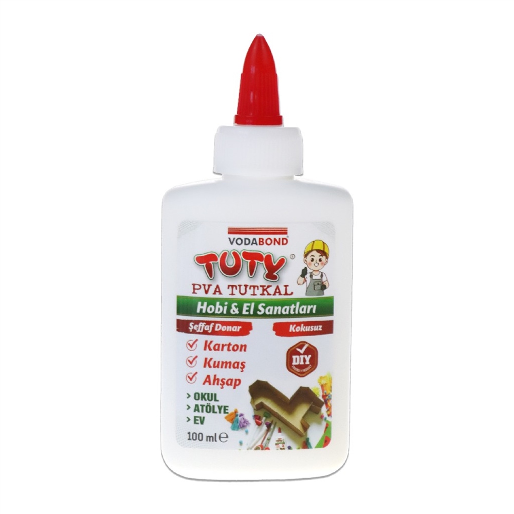 Vodabond Tuty Pva Tutkal 100ml Şeffaf Donar
