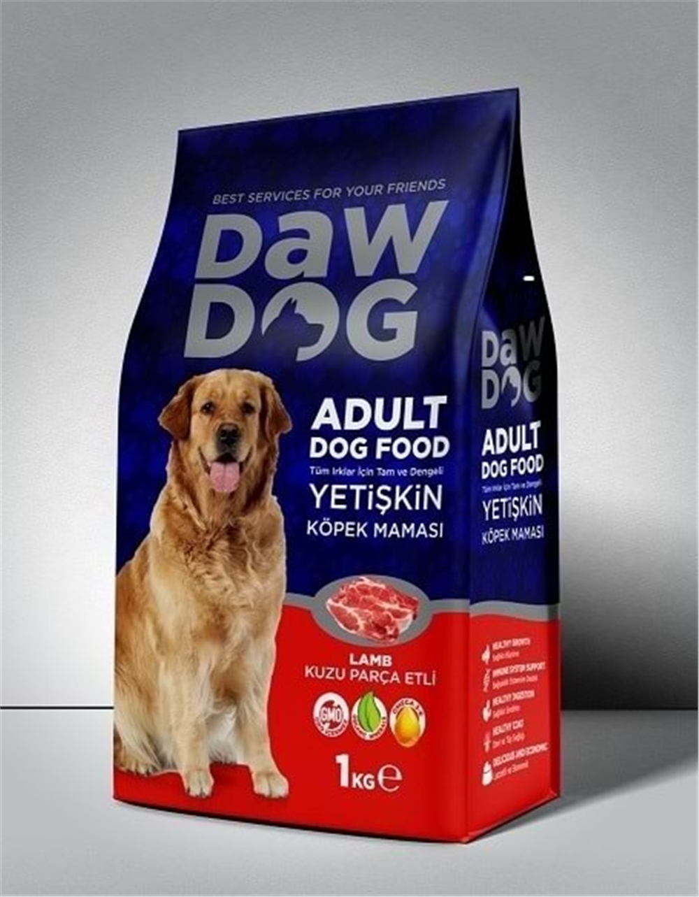 Yetişkin Köpek Maması Kuzu Etli Pirinçli 1 Kg