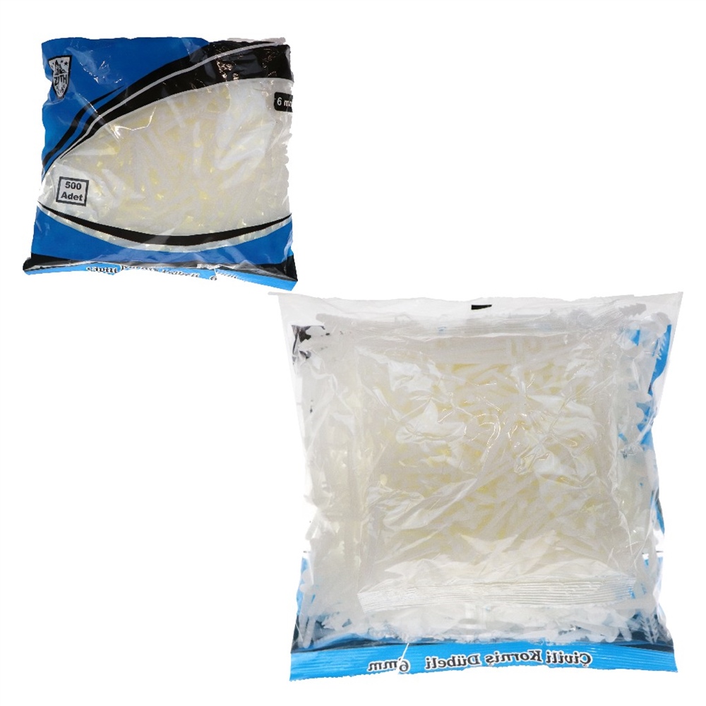 Zenıth Çivili Korniş Dübeli 6mm Pk:500