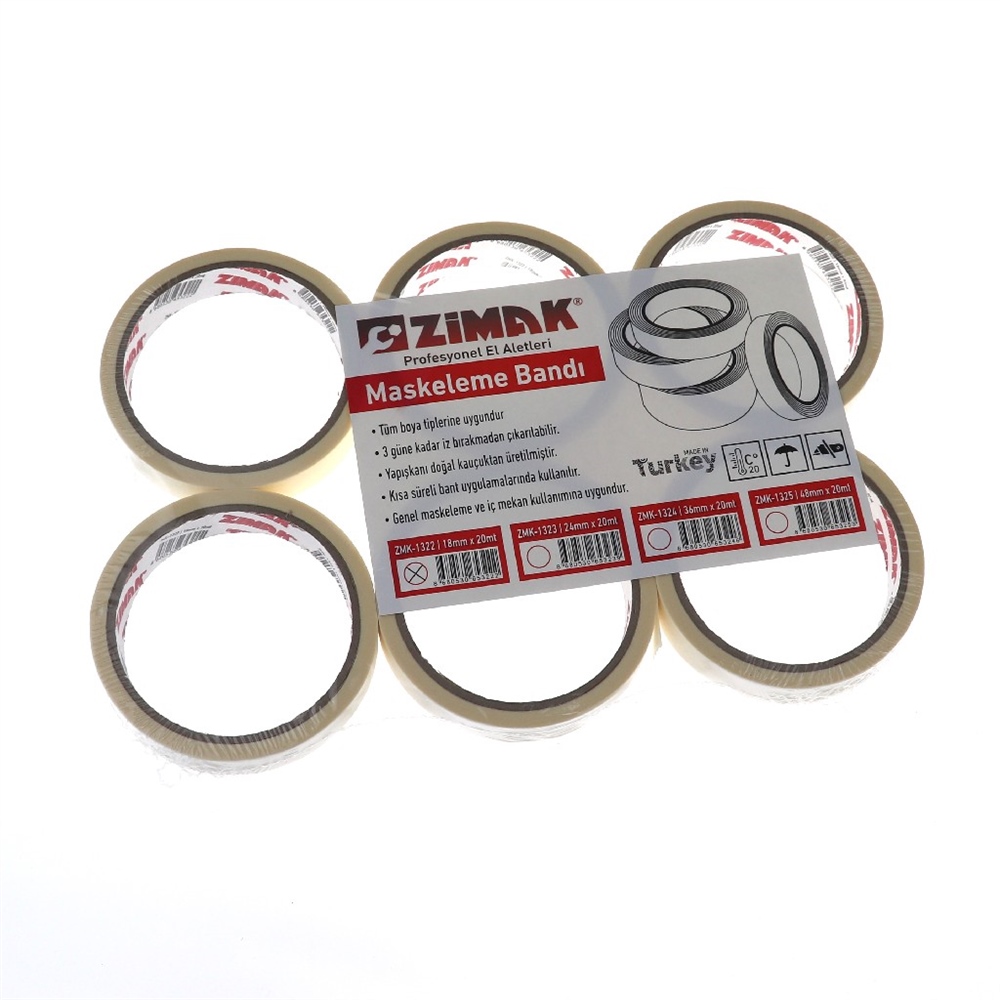 Zimak Maskeleme Bandı 18*20 Mt