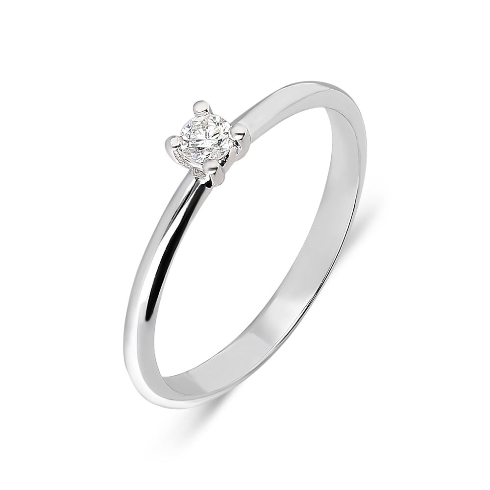 0.30 Ct Tektaş Yüzük