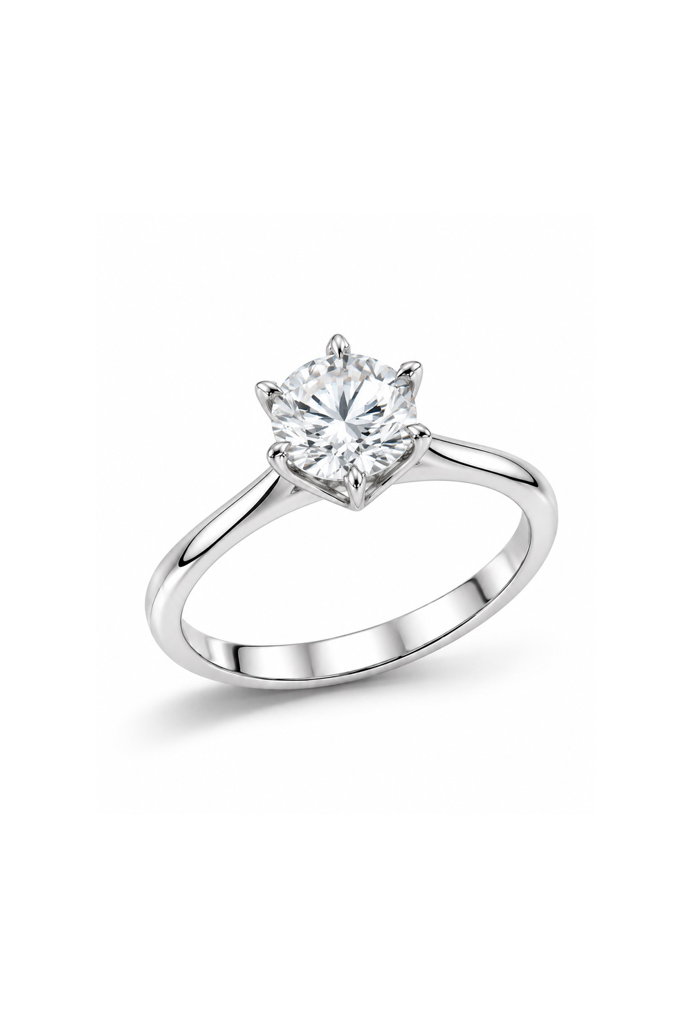 1.50 Ct Tiffany Model Lab Grown Pırlanta Tektaş Yüzük