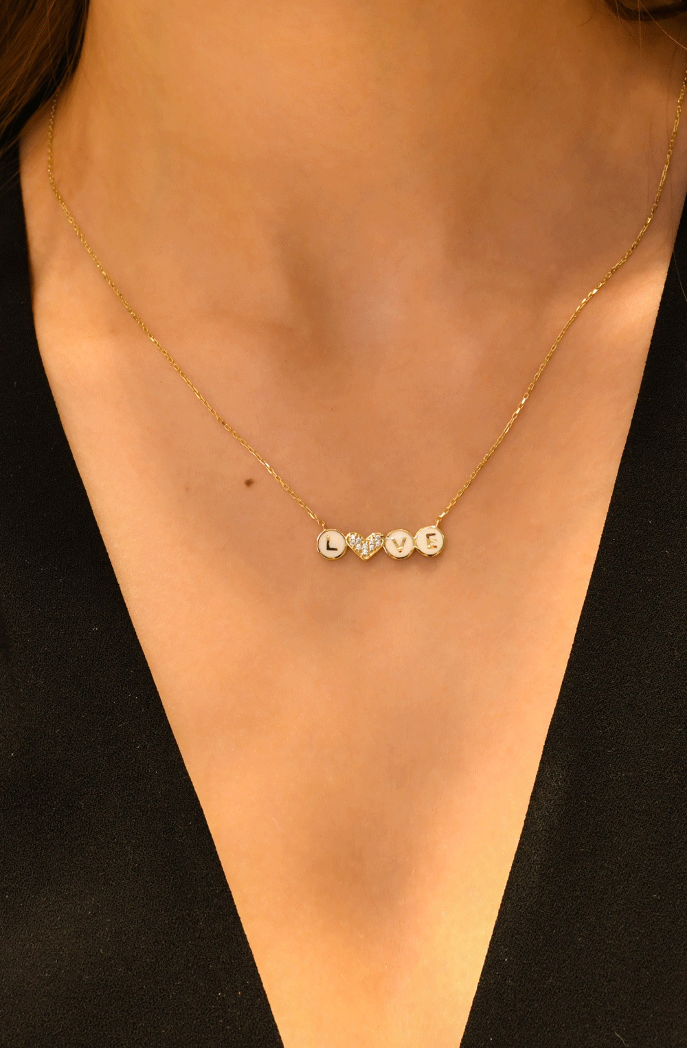 LOVE KOLYE 14 AYAR ATS8010