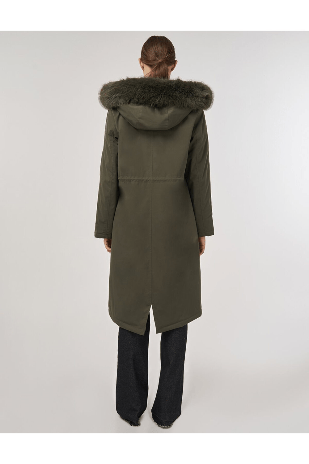 Kayra Cep Detaylı Anorak Mont Haki