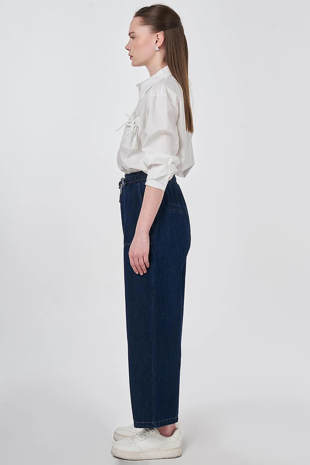 Torba Cepli Denim Pantolon Lacivert