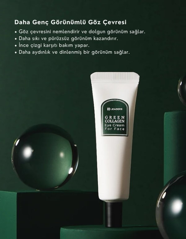 Green Collagen Eye Cream | Nemlendirici Göz Çevresi Kremi | 30ml