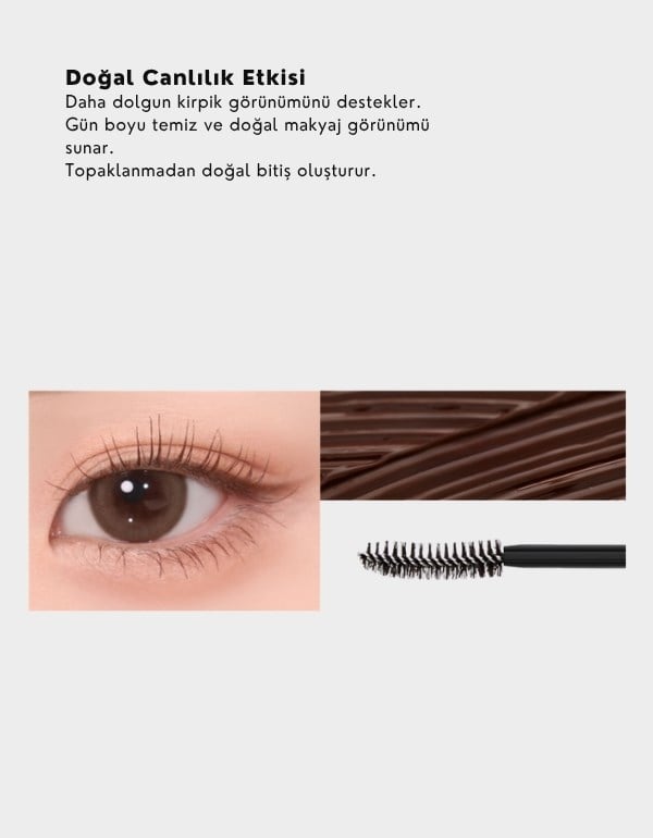 Long & Curling Mascara Chocobrown | Ekstra Uzun Ekstra Yoğun Kıvrım Veren Kahverengi Maskara