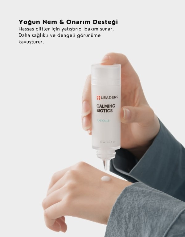 Calming Biotics Ampoule | Cilt Bariyer Onarımını Destekleyen Yüz Bakım Ampulü | 30ml	