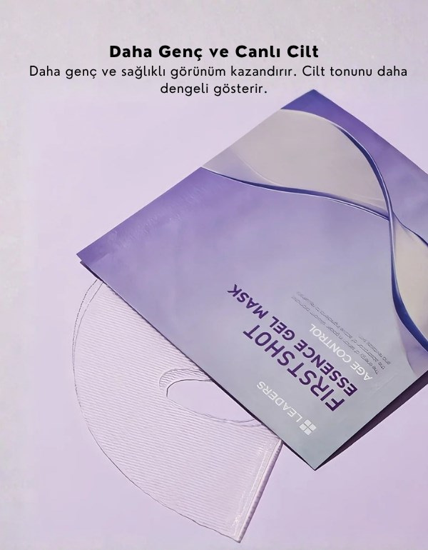 First Shot Essence Gel Mask Age Control | Yaşlanma Karşıtı Jel Maske