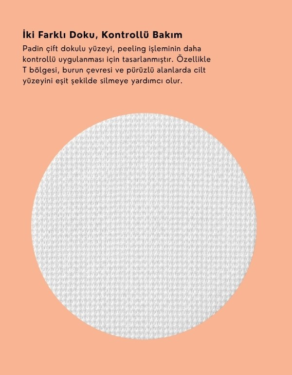 Peel Step PHA Deep Peeling Pad | Gözenek & Siyah Nokta Karşıtı Arındırıcı Tonikli Ped | 70 Adet