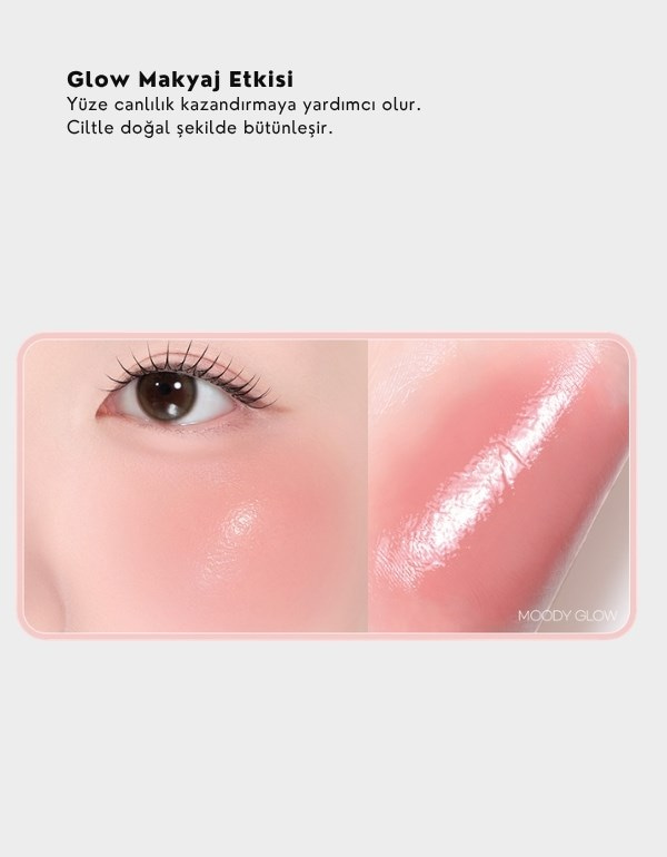 Heart Wearing Liquid Cheek | Likit Allık | 05 Moody Glow