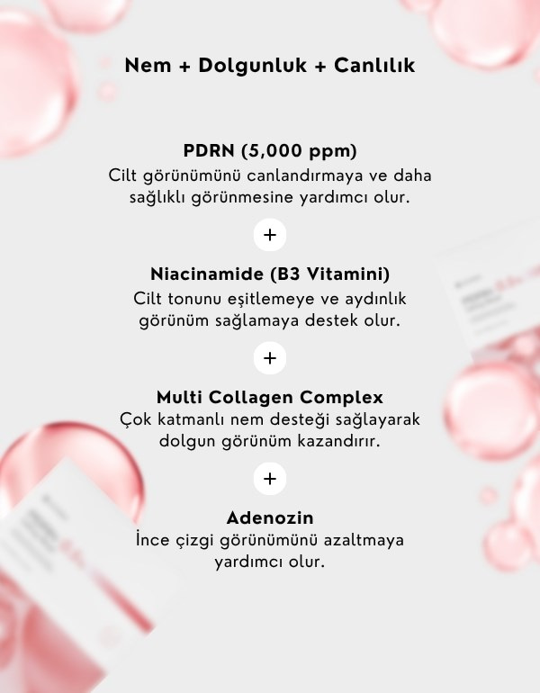 PDRN 0.5% Lifting Mask | PDRN İçerikli Nem ve Sıkılık Etkili Kağıt Maske