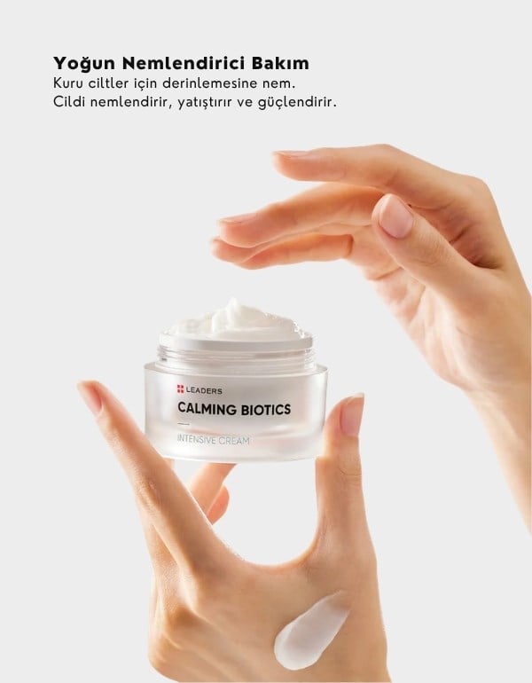 Calming Biotics Intensive Cream | Yoğun Nemlendirici ve Cilt Bariyeri Onarıcı Yüz Kremi | 50ml	