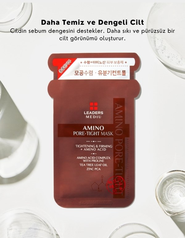 Mediu Amino Pore-Tight Mask | Gözenek Sıkılaştırıcı Kağıt Maske