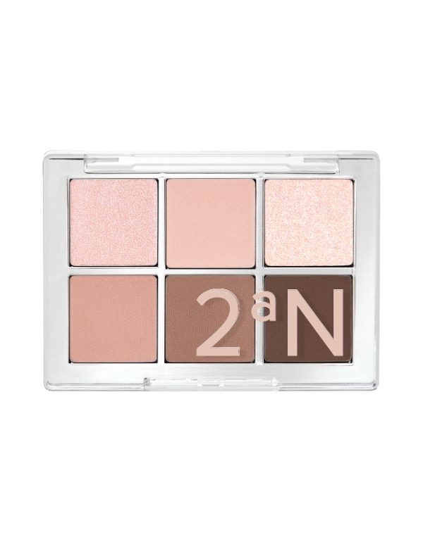 Better Me Eye Palette | 6lı Far Paleti | Mat, Simli ve Işıltılı Renkler | 05 Dear Me