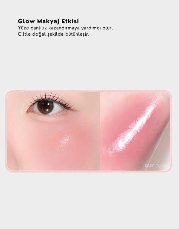 Heart Wearing Liquid Cheek | Likit Allık | 06 Bare Glow