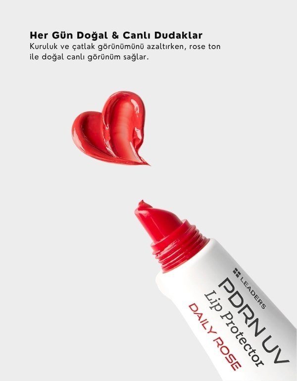 PDRN UV Lip Balm SPF25 PA++ | Güneş Koruyucu Dudak Nemlendirici | Daily Rose