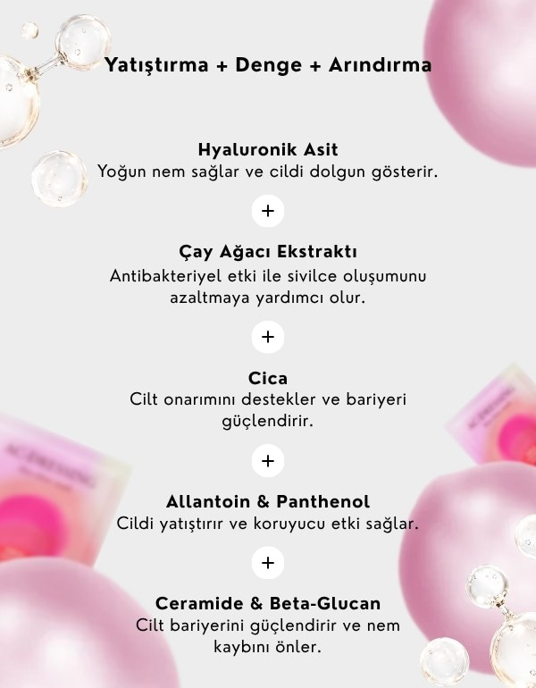 AC-Dressing Skin Clinic Mask | Akne ve Hassas Ciltler İçin Yatıştırıcı Kağıt Maske