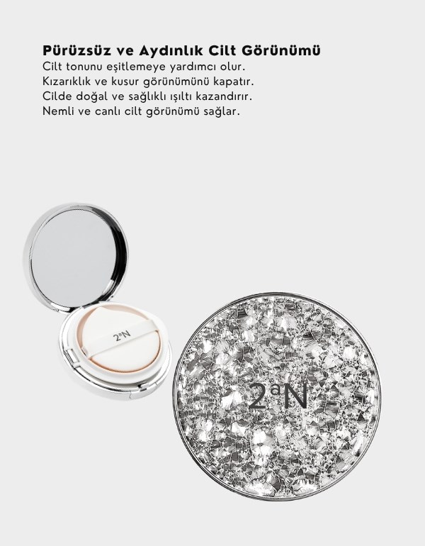 Gleaming Tension Pact | Işıltılı Fondöten | Nemlendirici & SPF Korumalı | 25 Sand Beige