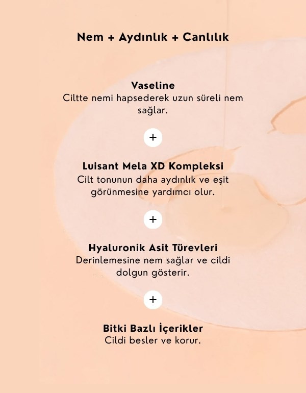Insolution Light Vaseline Lightening Mask | Aydınlatıcı Kağıt Maske