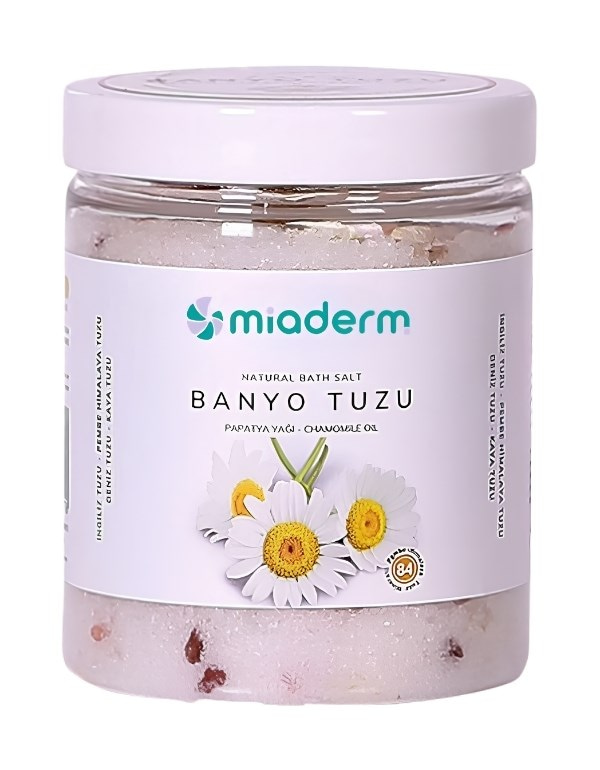Papatya Yağlı Doğal Banyo Tuzu | 300 gr