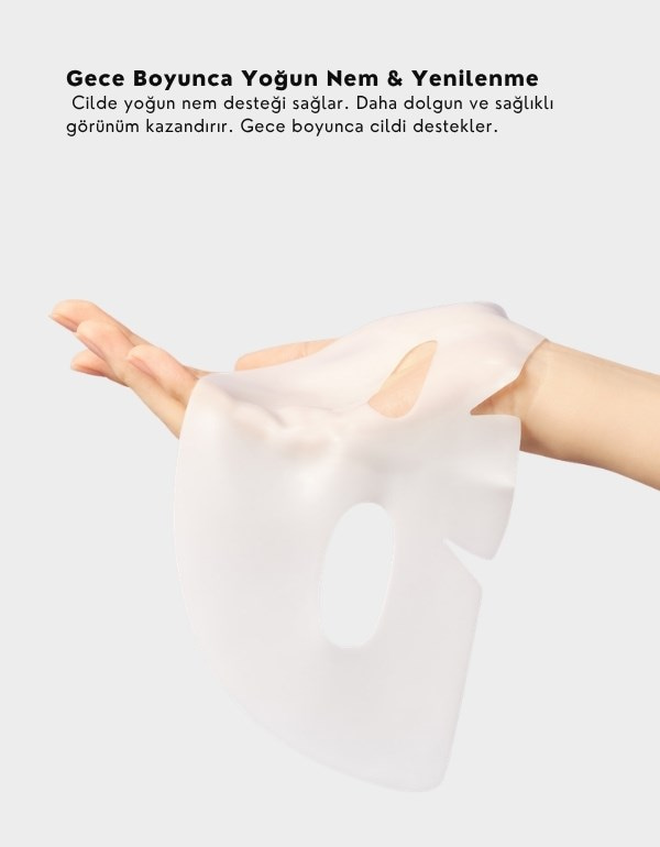 PDRN+ Rejuvenate Gel Mask | Gece Kullanımına Uygun PDRN Yüz Maskesi