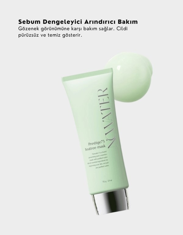 Prestige73 Tea Tree Mask | Gözenek & Akne Karşıtı Peeling Maske
